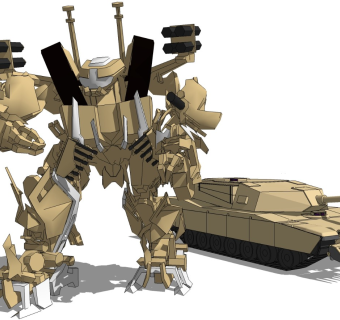 精细机器人模型变形金刚 (15)